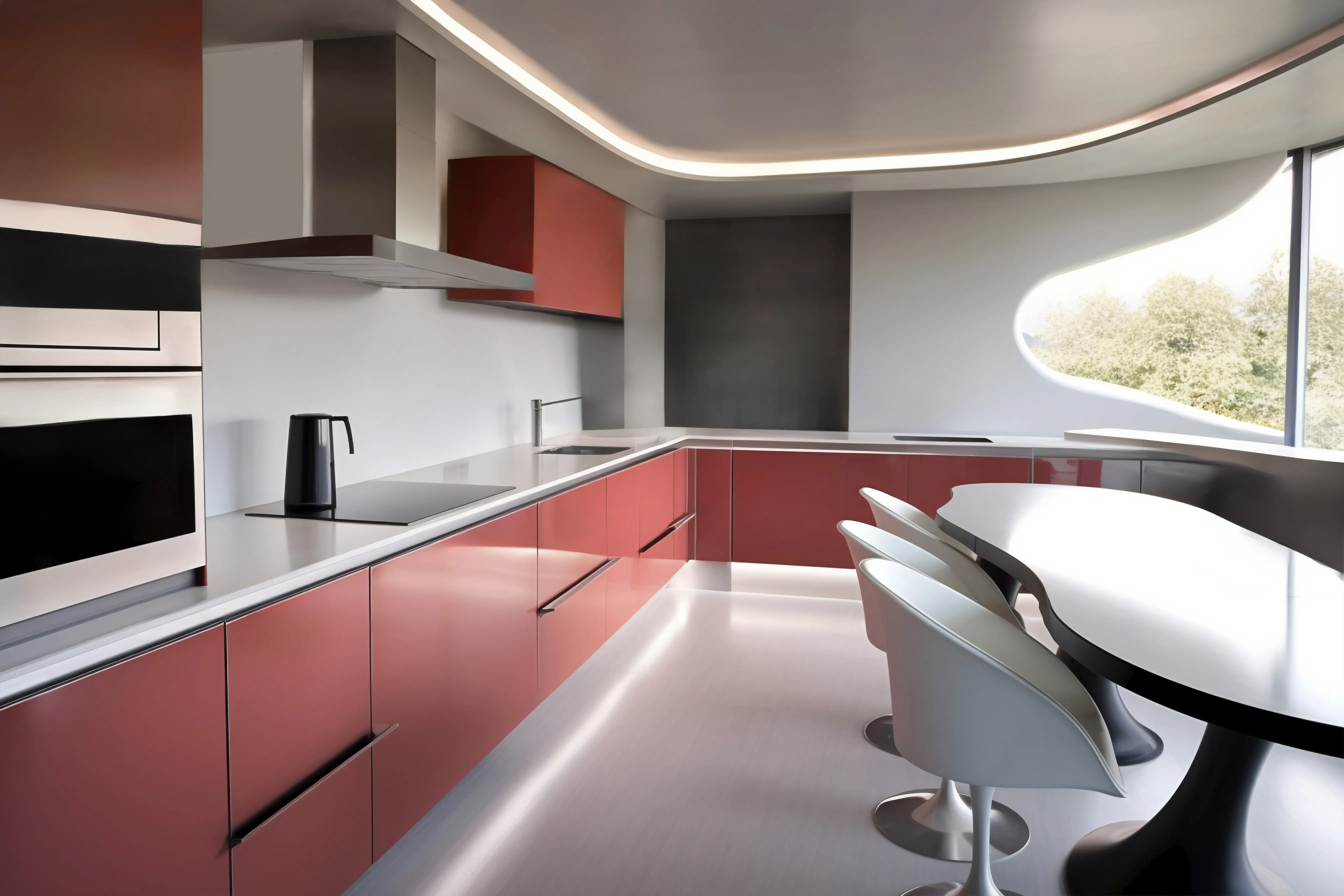 L-Shaped Kitchen